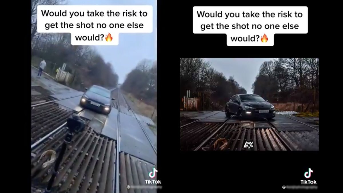 No❗ There is a reason no-one wants to take a photo like this.

❌ Trespassing on the railway is a crime - as is endangering the lives of rail users.

➡️ networkrailmediacentre.co.uk/news/network-r… 

#SafetySaturday