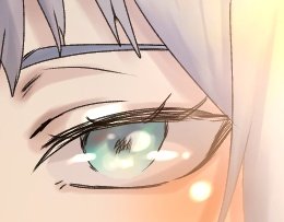 #このタグを見た人は自分の絵柄の目部分を見せる なんか……雑ッッ 