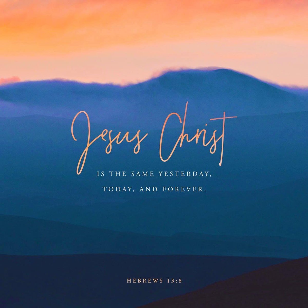 kimberlyroof's tweet photo. Jesus never changes! You can always count on Him! He will never fail you! ❤
#jesusisthesameyesterdaytodayandforever #jesusneverfails #jesusiswithus #jesusislordofall https://t.co/GF6WbULvDN