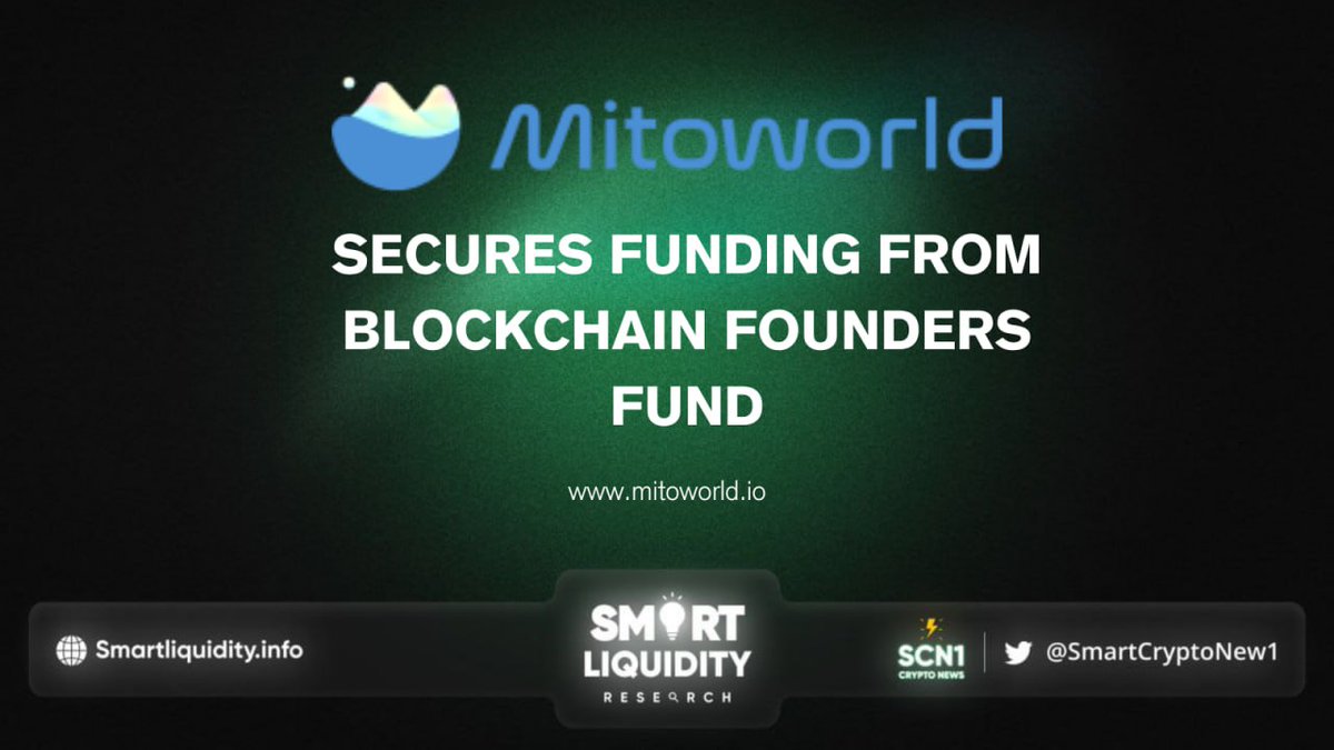 SmartCryptoNew1's tweet image. 👀 @Mitoworld_io secured seed round funding from Blockchain Founders Fund (BFF)

👀 The funds will be allocated towards growing the team, supporting marketing activities and further developing #Mitoworld platform

🔽 INFO
mitoworld.io/vtf-secures-fu…
#SCN1