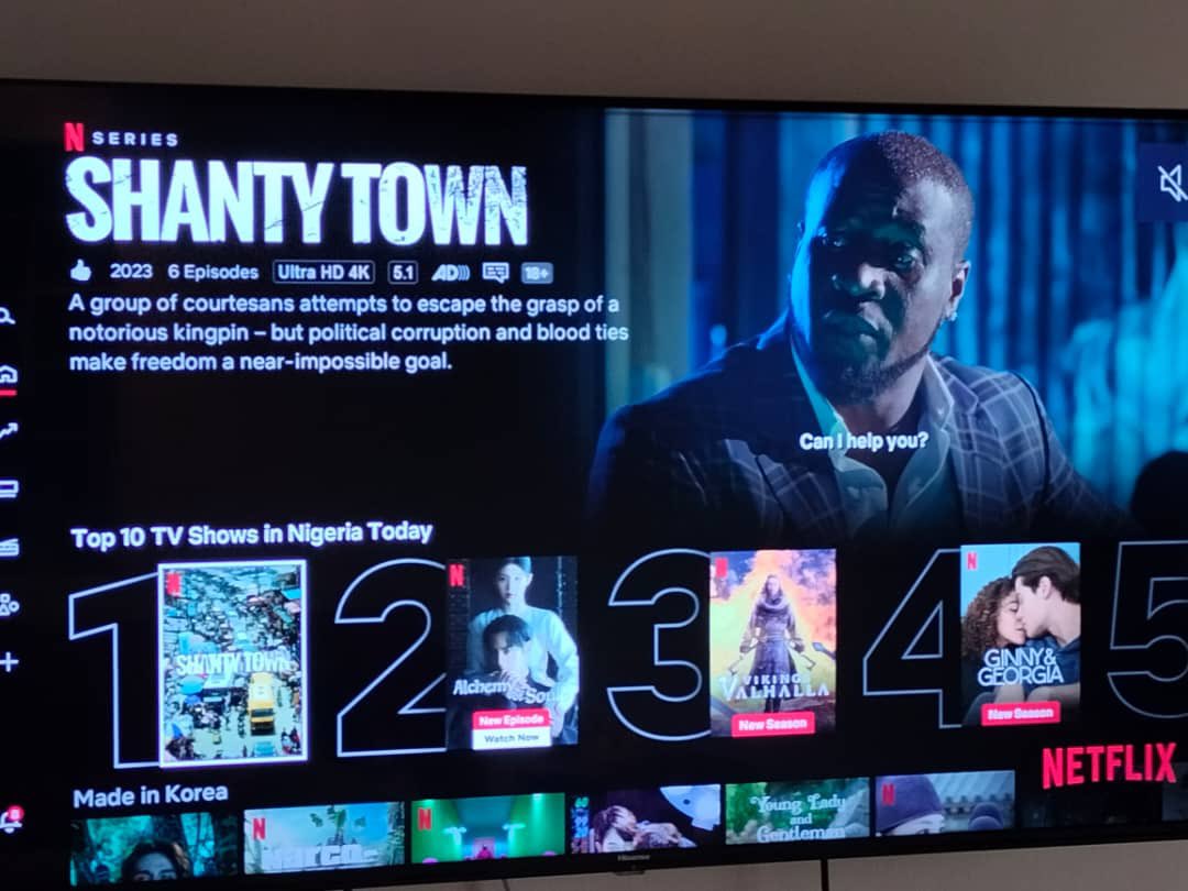 real_mercyeke's tweet photo. Look who’s number one on @NetflixNaija shanty town…… congratulations @inibrownsugar 🎉🎉🎉🎉🎉🎉🎉🎉🎉🎉🎉🎉🎉 #ShantyTown https://t.co/MK7RmB2YTU