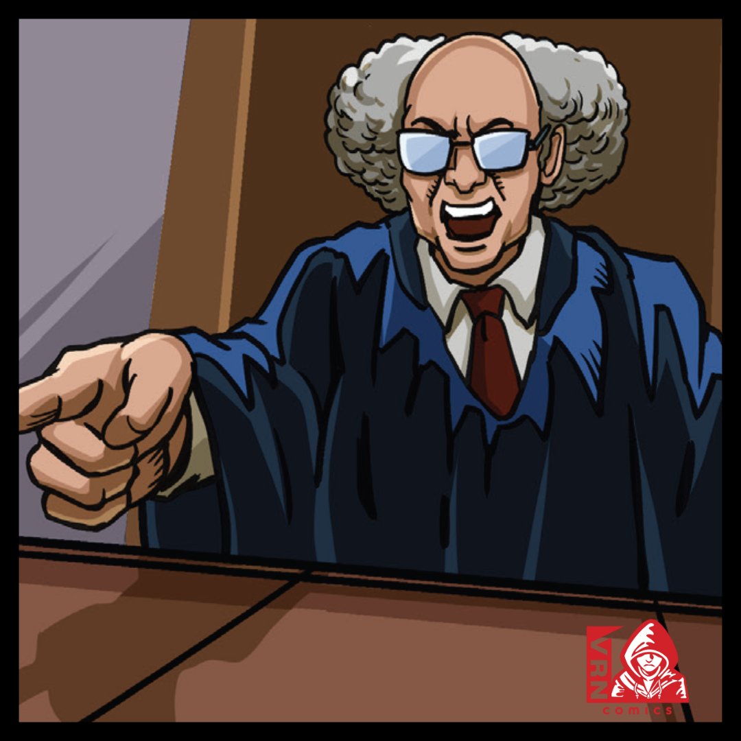 The judge of Sangalore loves laying down the law. Who will he find guilty? Find out as we approach the debut of Issue 2 of #Hackerssuperheroesofthedigitalage!

👉 Stay updated by checking bit.ly/3Z0ZhBo!

#Comicrelease #Ramasdharma #Whitehathacking #VRNComics