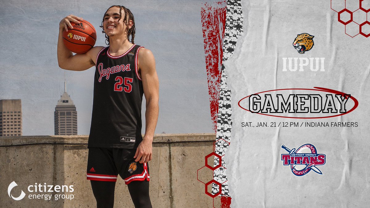 iuindy_jaguars's tweet photo. .@IUPUIMensBball GAMEDAY πΎ
@IUPUI students - FREE π and FREE RALLY TOWELS for CRAM THE COLISEUM!
π: Detroit Mercy
π: Indiana Farmers Coliseum
β°: 12:00 PM
πΊ: https://t.co/LYciU6kbn4
π: https://t.co/E7DVEBrNm0
π: https://t.co/n35u0zd76p
#HLMBB #JagsROAR #CramTheColiseum https://t.co/Q6mKpIafRG