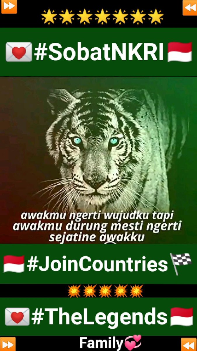 TalentaAndilau's tweet photo. @RadjaRasta_ @2ONE_e @melinabilo @OntaNKRI @yoanesagung @rass_aa @MarcoCobain_ @Gede_86 @1K4_YOU @HendraP32952551 @1ndonesiaku_ @JenairaKhalifah @adipanji434 @FriscaM5 @LobiaNurhayati @kelly_kim9 @Aguscah88555821 @SangKelana__ @mom_rhea @Pa5toZita @8_karmila @Lea_Dhai @Sahara_ii @indo_mans @marianafebrn @Maria_Dzadina @tukangbalap55 @Bram_AbuBakar @ChebetLeonard11 @NaderEl33694763 @joey_hs @MarEthr @Modsimp @canthingku @PBVgKiXKO544F4w @RPrima789 Connect To Become One🙋
💌#SobatNKRI🇲🇨
💌#TheLegends🇲🇨Family💞
🇲🇨#JoinCountries🏁

▶️@newIding30
▶️@RadjaRasta_
▶️@TalentaAndilau
@MSTQ90
@kalesichael
@bebek_NKRI
@zaizul_abidin
@sangpemirsa
@OmpungGuru
@sami86pilang
@RaniKancana
@SangKelana__
@koharramadi81
@Sagitarius23_11 https://t.co/wPExkgZ2EX