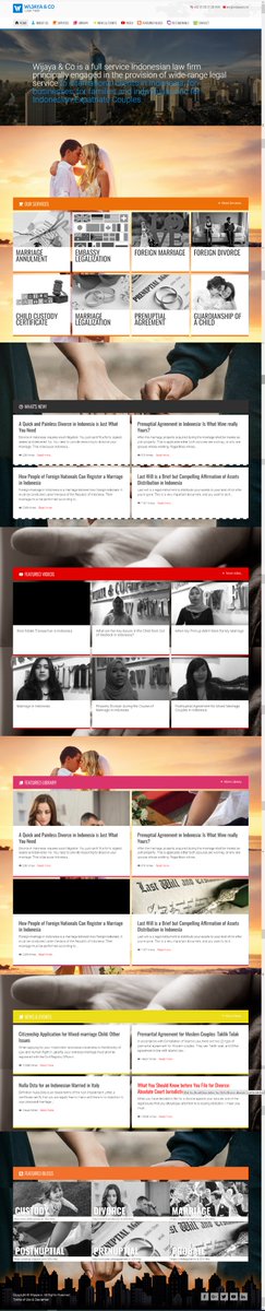 inisialdotcom's tweet photo. Wijaya &amp; Co is a full service Indonesian law firm principally engaged in the provision of wide-range legal service to international clients in Indonesia, for businesses, for families and individuals, and for Indonesian-Expatriate Couples  #webcorporate #weblawyer #tukangwebsite https://t.co/lG1MLyOO91