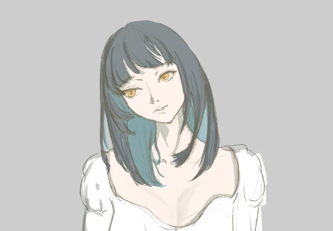 #れいじるの毎日チャレンジ 365+21日目 20分ちょちょっとだけ色を乗せました〜頭の中に考え事いっぱいでうーむっ 