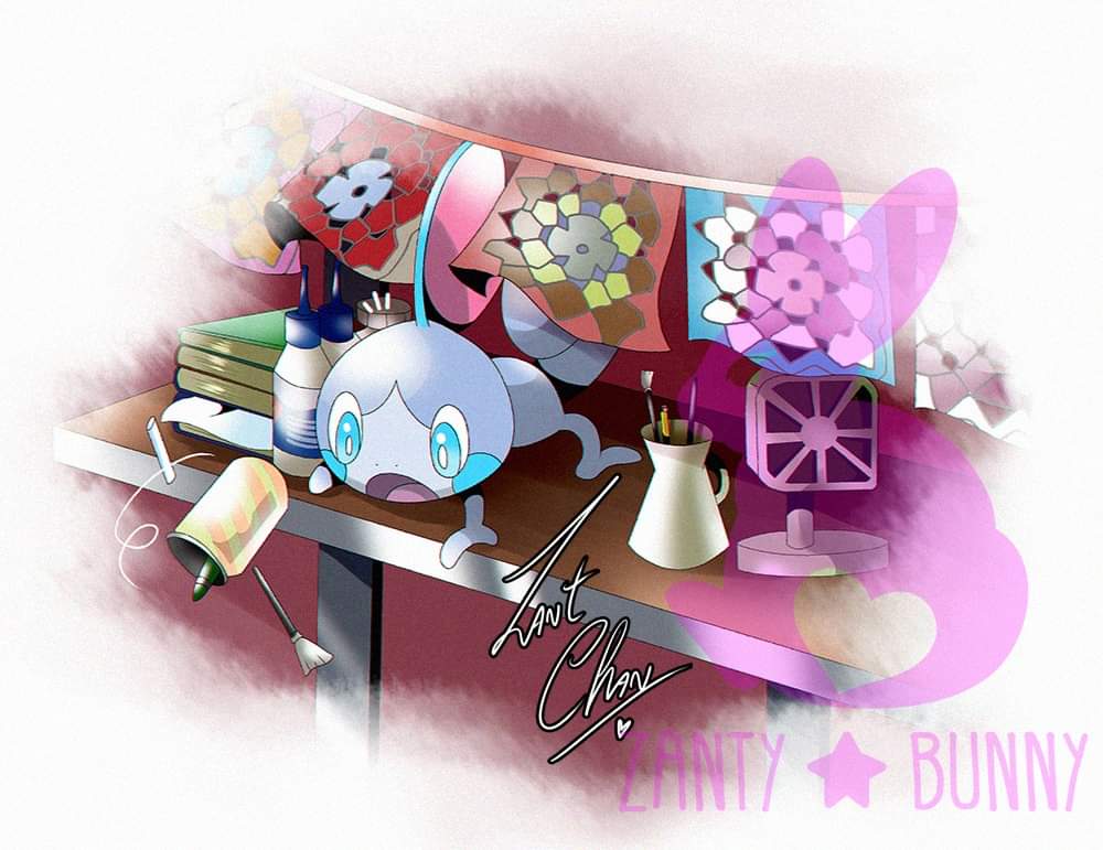 ZantyBunny's tweet photo. Today is the birthday of a very special person to me, happy birthday @pomemeza i hope you like this little #sobble ! 💕
#メッソン #pokemon #ポケットモンスター #zanty #bunny #gift https://t.co/bmmsqpPWXZ