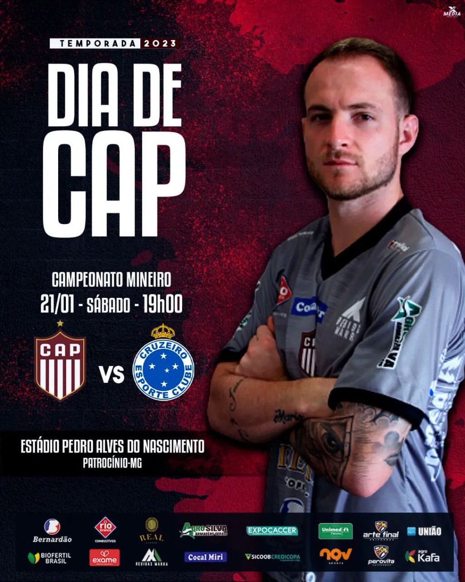 É dia de estreia no campeonato mineiro, é #DiaDeCAP 🦅