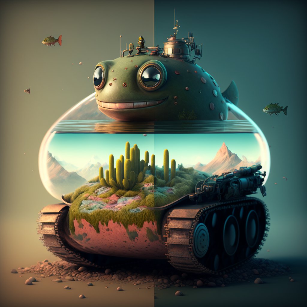 We asked the AI to draw  #SolTanks 😁

Drop your thoughts below 👇

#NFTs #SOL #SolanaNFTs