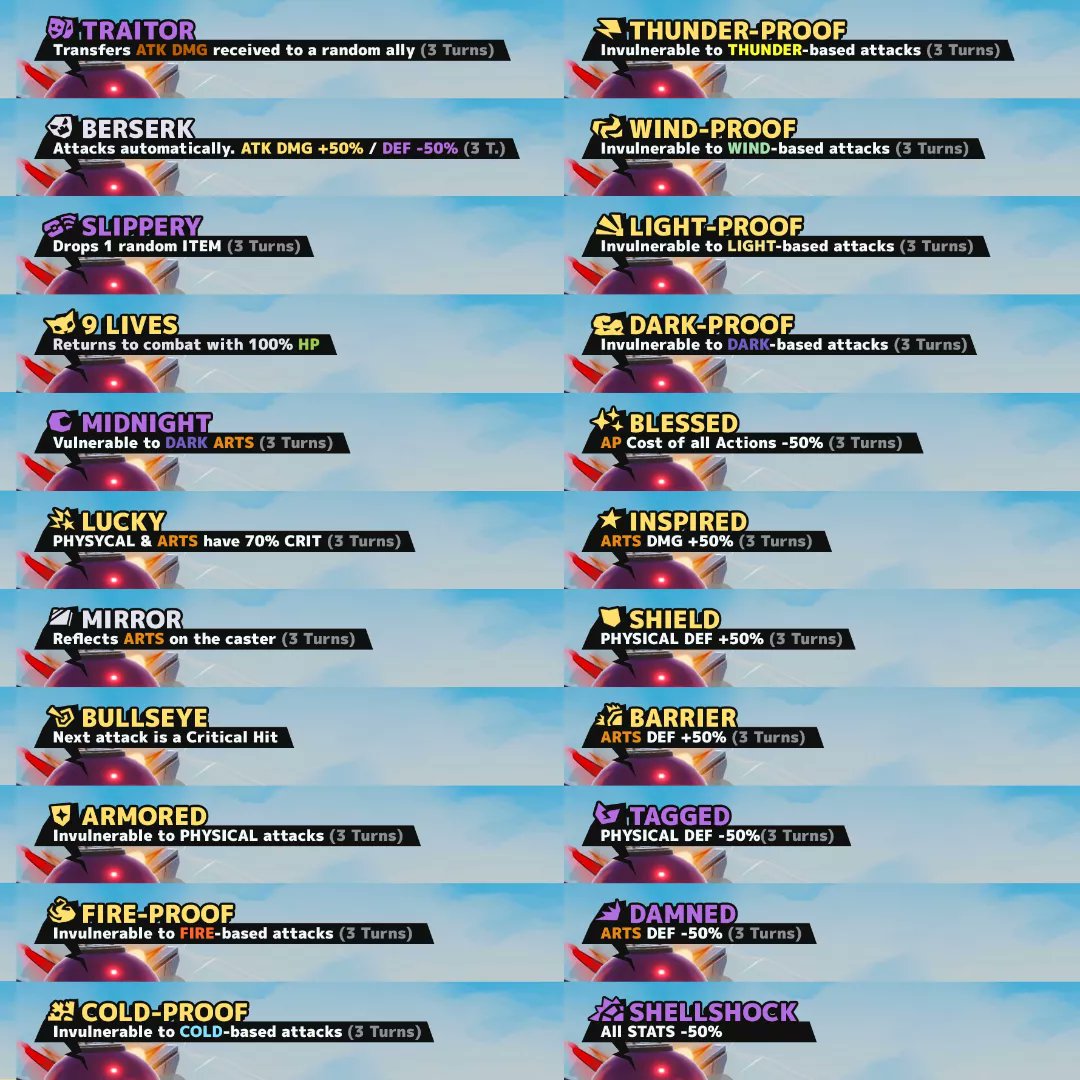 SkyOceansGame's tweet image. Damage + some Status Effects
💥🤢🛩️🏴‍☠️🏝️💰
@OctetoStudios
#turnbasedrpg #combat #dogfight #gamedev #uidesign #statuseffect #strategy #screenshotsaturday