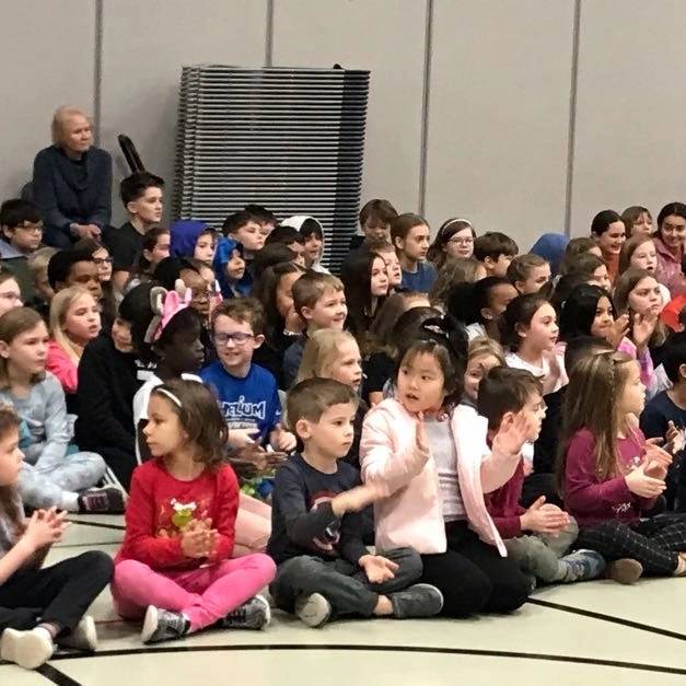 FPSDistrictWI's tweet photo. The FHS Jazz Ensemble shared joyful and energetic performances at ALL five elementary schools in the district on Fri! The students & staff at each school were so gracious, supportive, & fun as they clapped & danced along!
#wearefpsmusic #pridefps #BetterPlaceToLearn https://t.co/9x07nSswXF