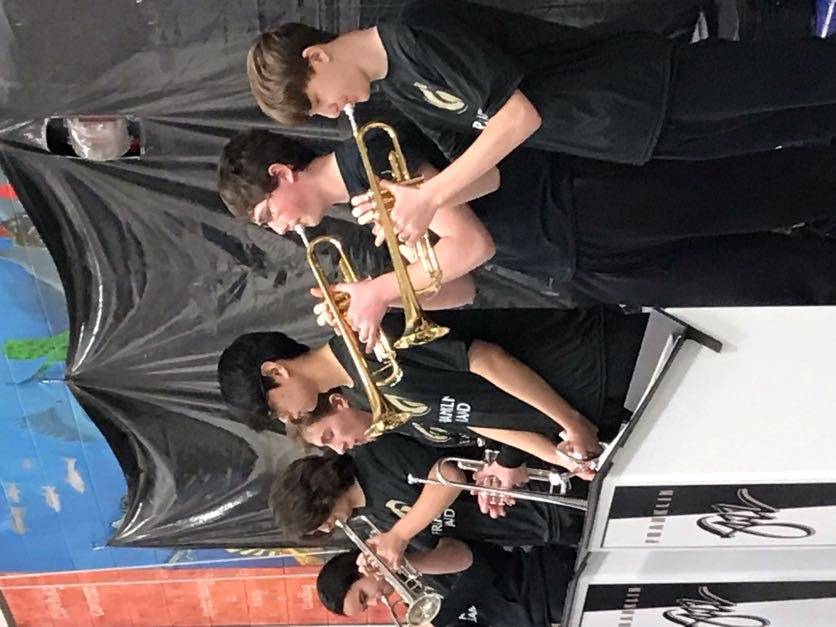 FPSDistrictWI's tweet photo. The FHS Jazz Ensemble shared joyful and energetic performances at ALL five elementary schools in the district on Fri! The students & staff at each school were so gracious, supportive, & fun as they clapped & danced along!
#wearefpsmusic #pridefps #BetterPlaceToLearn https://t.co/9x07nSswXF