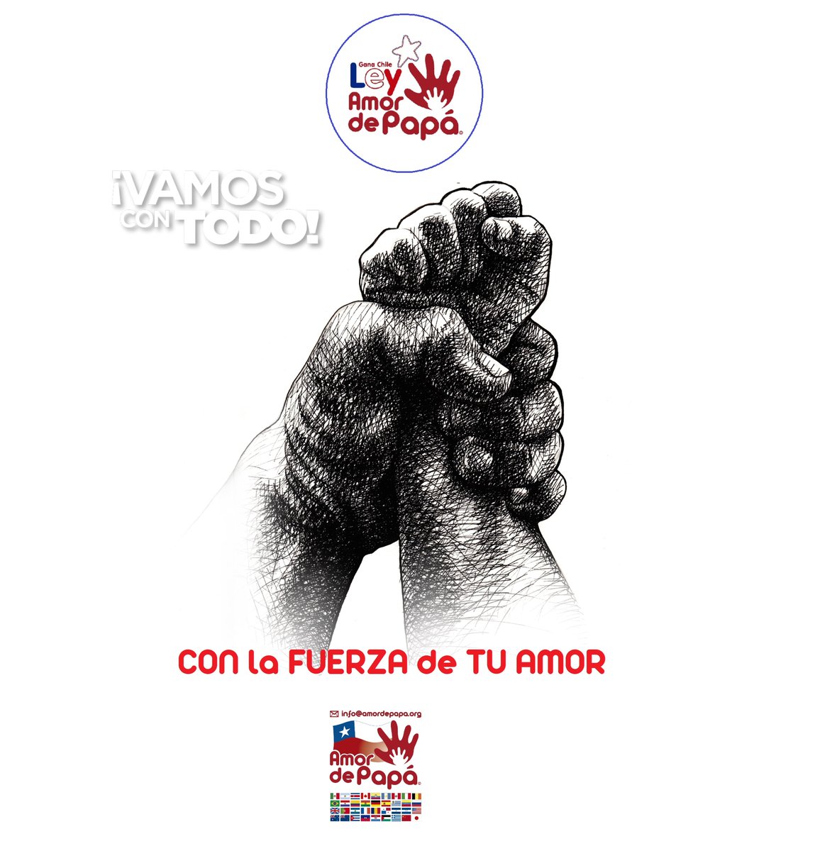 AhoraHijos's tweet image. SABEMOS CÓMO, CUÁNDO, DÓNDE y POR QUÉ defender los derechos de quienes MÁS AMAMOS

Así construimos LA HISTORIA DE AMOR PATERNO MÁS GRANDE JAMÁS CONTADA

Le invitamos a sumarse:

CAPACITACIÓN PERSONALIZADA ONLINE en #LEYAMORDEPAPÁ
MARTES 24 ENERO-19.00
reservas@leyamordepapa.cl