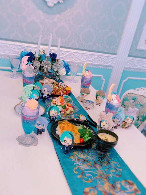 雛子さんとてぃらのさんと腰痛さんとみんなのぬいが一堂に会して、ぬいの国に迷い込んだみたいだった! 