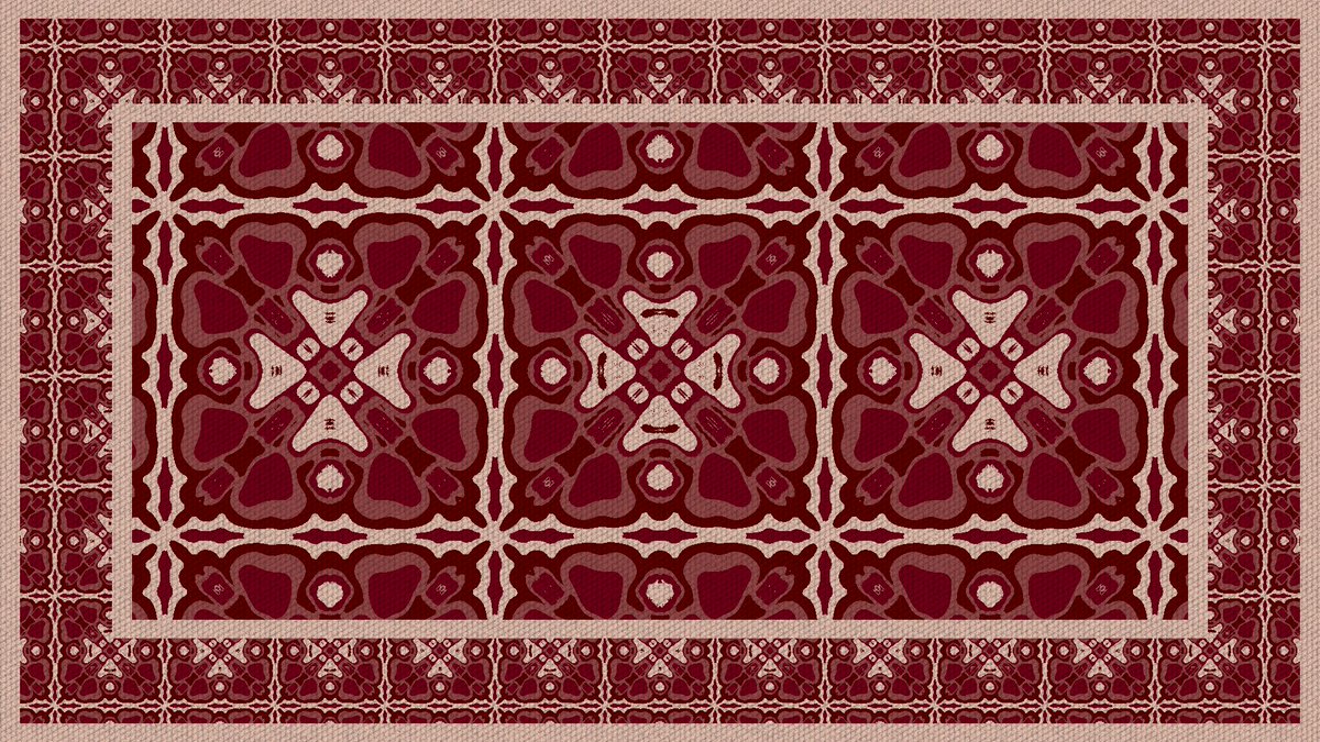 #Genuary21: Persian Rug

Good thing I already made a Persian Rug generator last year using Parametric Newton fractals over Chandni figures!