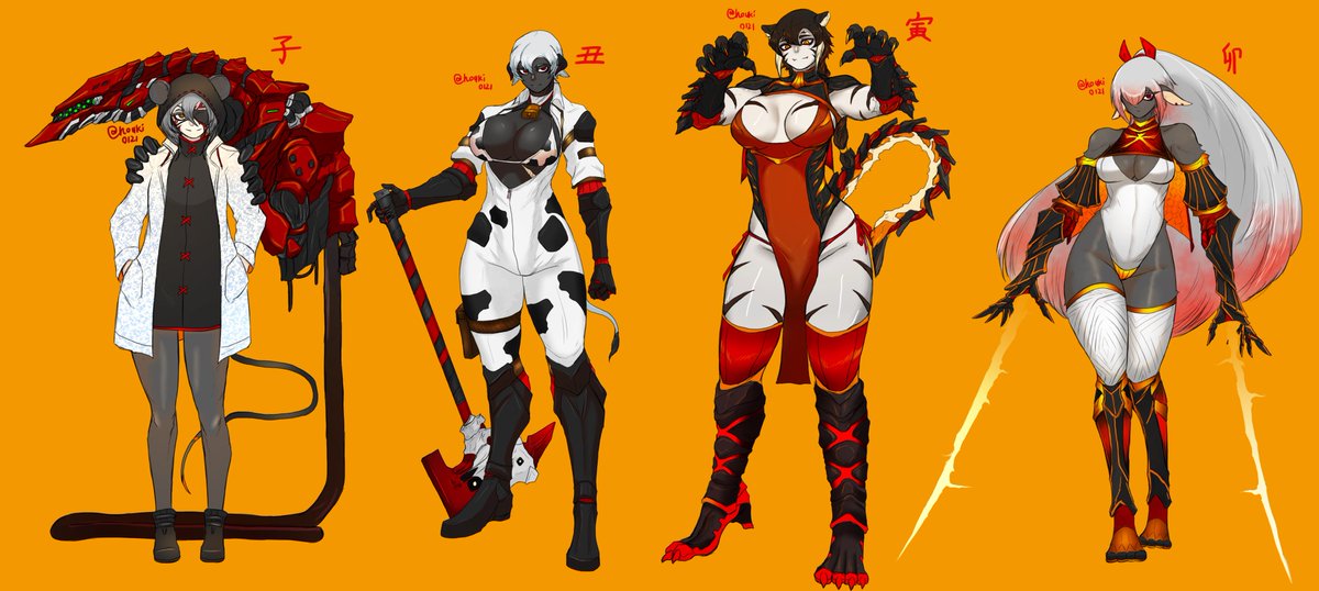 #オリキャラは性癖の見本市 