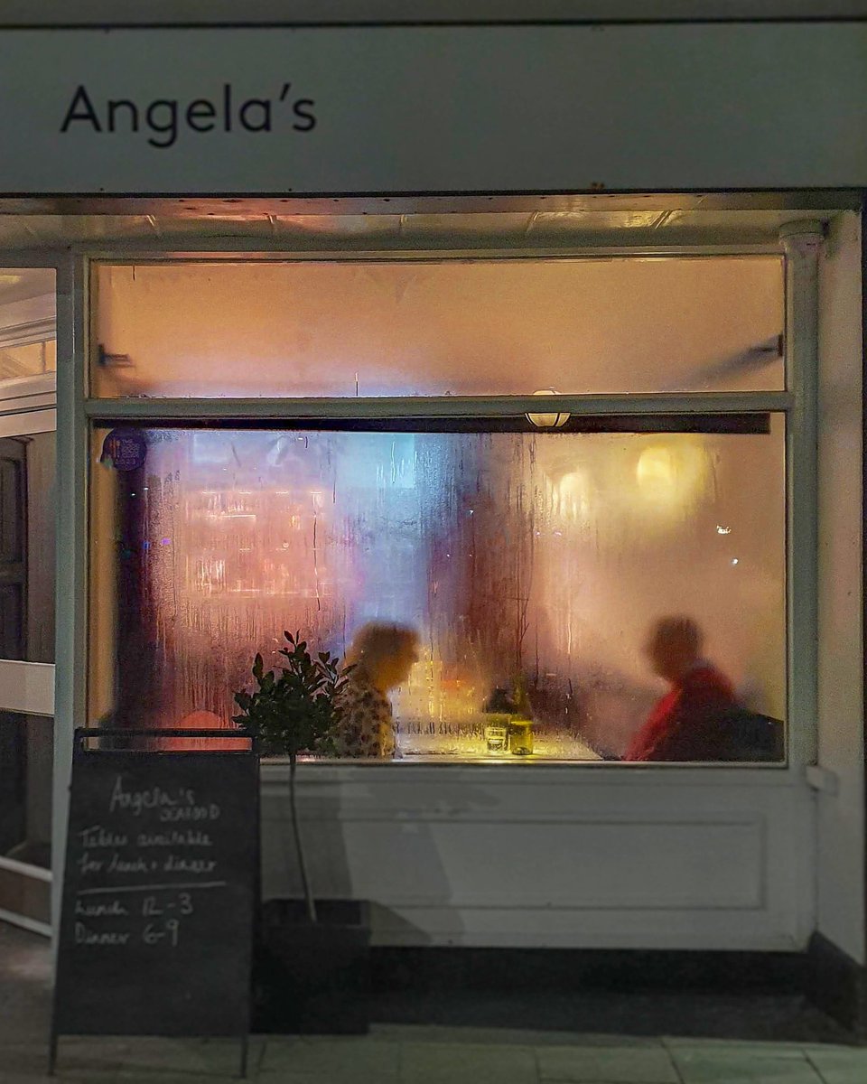 PeterSpringett's tweet image. An evening at Angela&apos;s restaurant, Margate. #Kent #Thanet #Margate