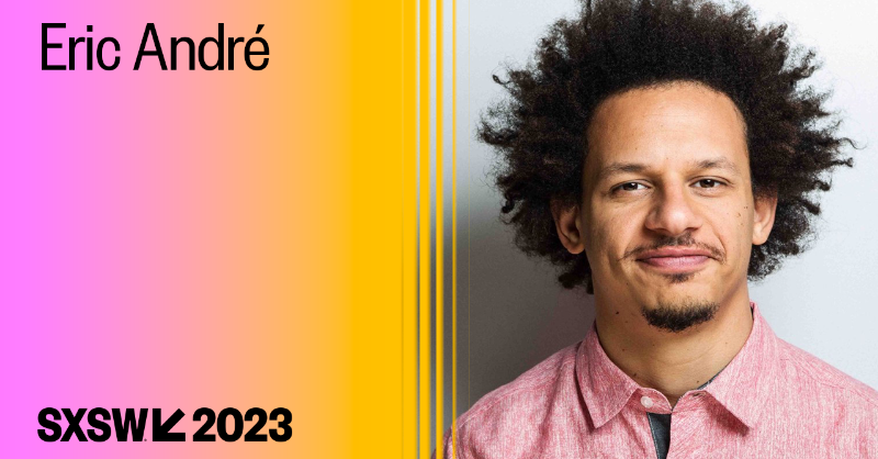 sxsw's tweet photo. Sit down with comedian, actor, creator, and host of Adult Swim’s hit series “The Eric Andre Show” @ericandre at #SXSW 2023 to discuss how #psychedelics are portrayed in film &amp; tv and how they have inspired artists and pop culture.