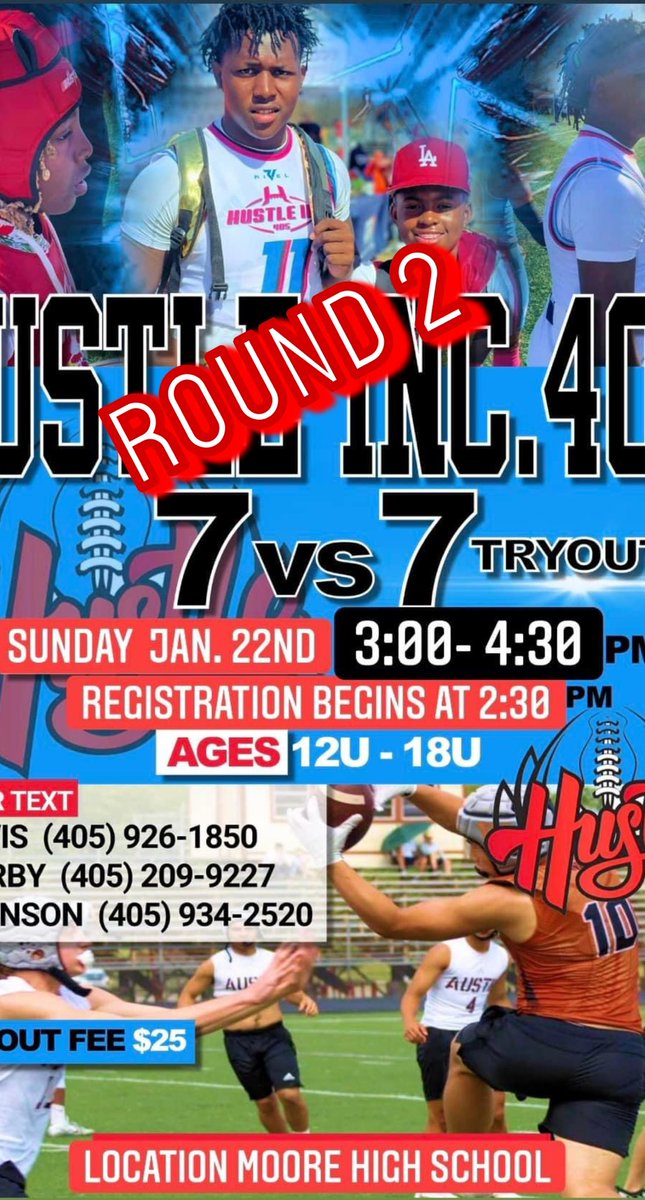 MilenThegreat's tweet photo. We outside for round #2‼️ The best 7v7 team in the state… Let’s Go 🔥🔥🔥💪🏽💯 @HustleIncElite @EverdayWeHustlin @ProCamps @SOLDIERSPORTS @Championship7v7 https://t.co/RlLFSnT9J6