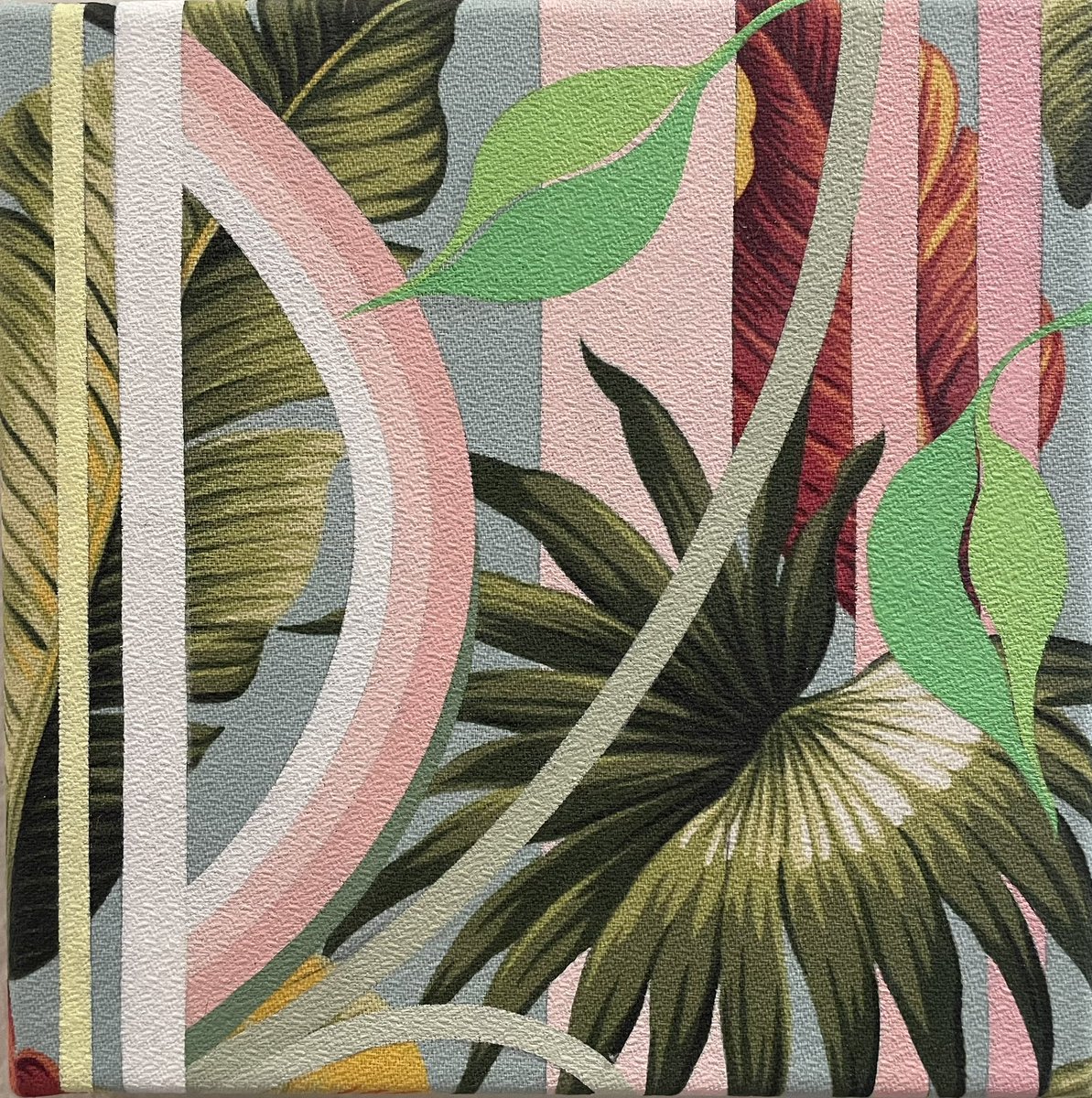 onbeyondwords's tweet photo. Delighted my painting, Mint in the Lemon, was selected by gallerist Louis Stern to be featured in the show Glossary @Gallery825 opening today January 21 from 10 to 5. Preview at: https://t.co/caPCMCxEu1 https://t.co/CLKIqmBvQO