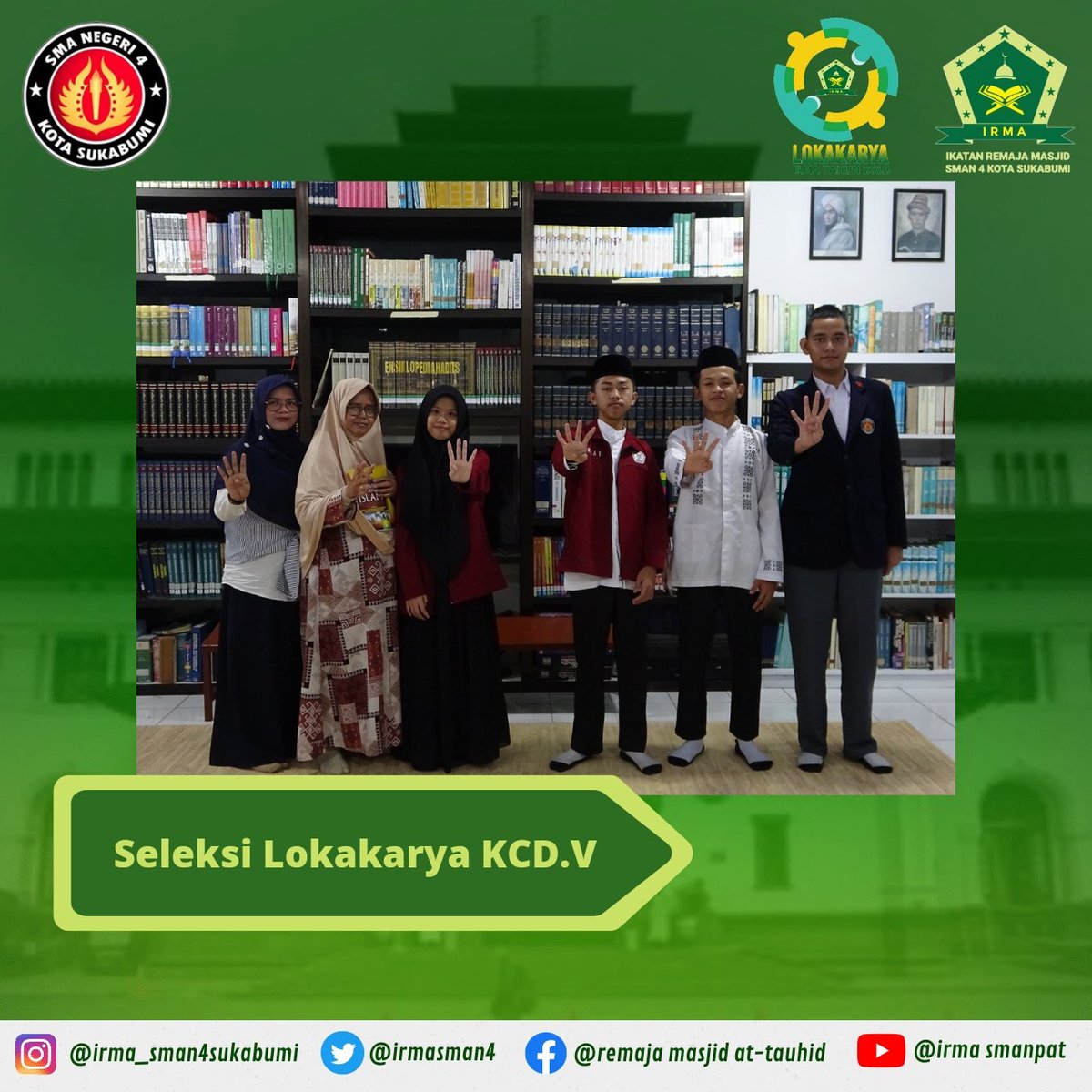 irmasman4's tweet photo. Jumat, 22 November 2022 telah dilaksanakan pembuatan video untuk seleksi lokakarya IRMA JABAR tingkat KCD.V https://t.co/4qTfPKh9h4