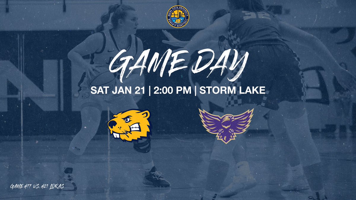 Game1️⃣7⃣
🆚Loras
📍Storm Lake, Iowa
⌚️2:00 pm CST
📺team1sports.com/buenavista/