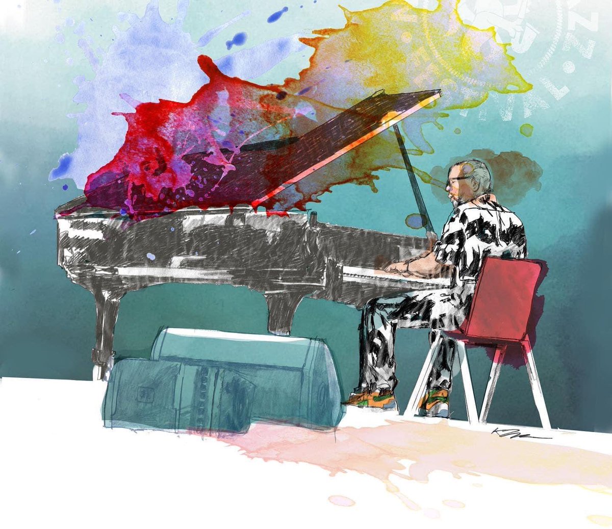 iamtheleopard's tweet image. “I want to express what&apos;s meaningful. I&apos;m not into gimmicks. I want to make truthful music that&apos;s invigorating, maintains a cutting edge, takes on different shades.” 
– Happy Birthday, pianist/composer Jason Moran
#jasonmoran #@painted_words @thejasonmoran #jazzcomposer