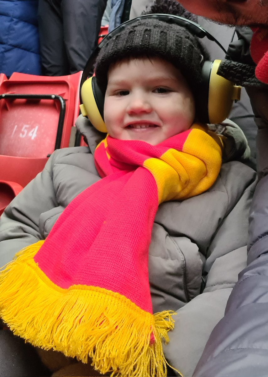 Far from the most exciting game but loved taking Jonah to his 1st match. Lasted through the 90 at 2 and a 1/2 🙌