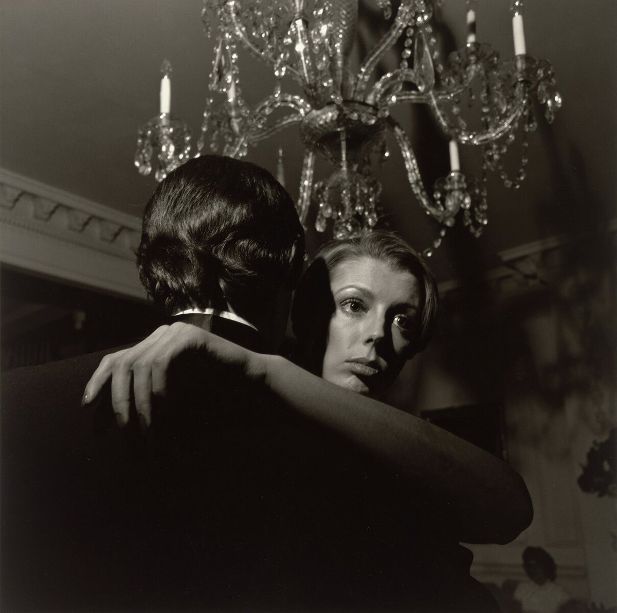 Larry Fink, English Speaking Union, New York City, December 1975, 1975 #larryfink #museumarchive moma.org/collection/wor…