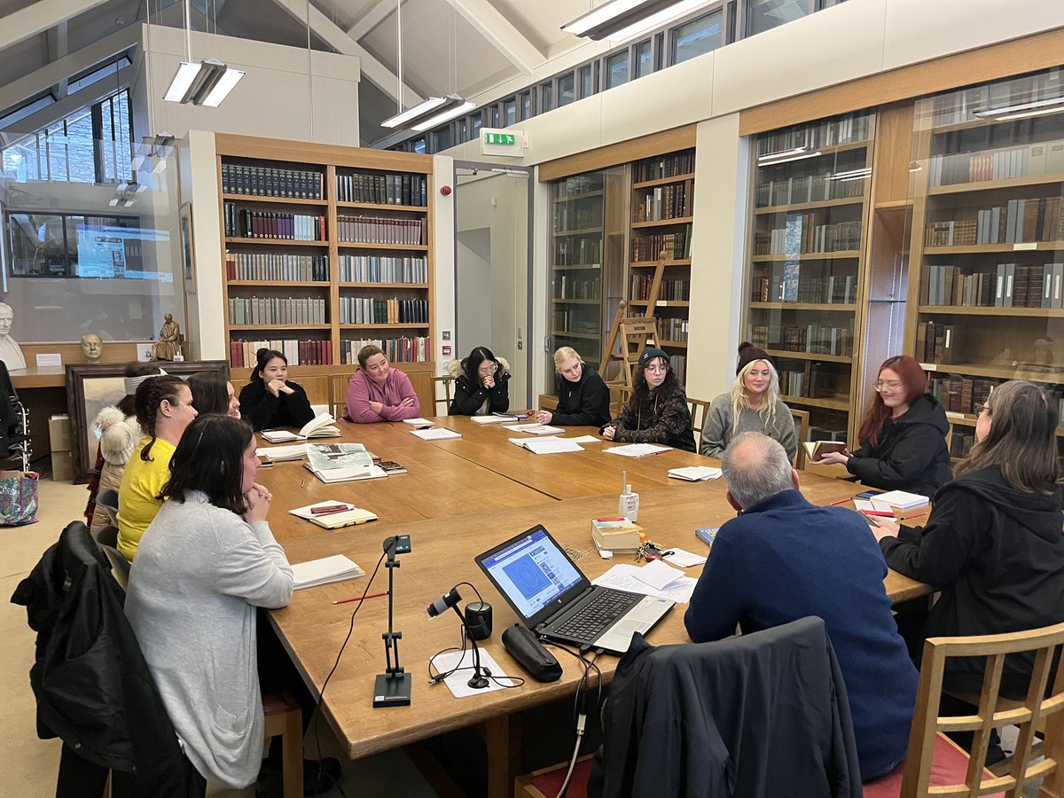 Joint BA English and MA Illustration trip to the Wordsworth Trust <a href="/ARUEnglish/">Anglia Ruskin English Literature</a> <a href="/ARUCreative/">Camb School Art & Camb School Creative Industries</a>