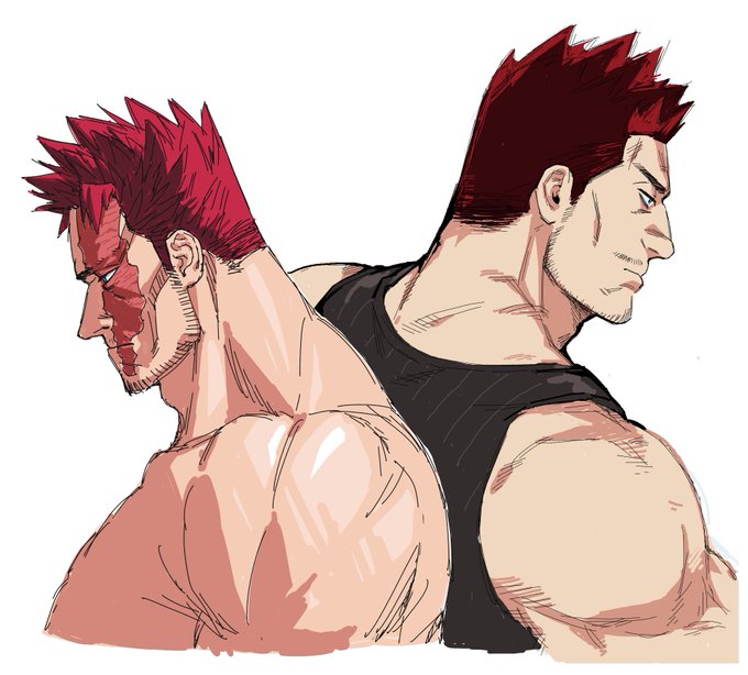 「mature male muscular」 illustration images(Latest)