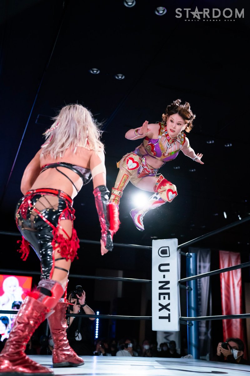 we_are_stardom's tweet photo. Jan 21 Takadanobaba
◆Giulia 10 Woman Gauntlet
3 minute time limit
1. Super Strong Stardom Machine - draw
2. Koguma - draw
3. Thekla - draw
4. Giulia pinned Hina
5. Hazuki - draw
6. Tam Nakano - draw
7. SAKI - draw
8. Natsupoi - draw
9. Saya Iida - draw
10. Waka Tsukiyama - draw https://t.co/MXy3pkLp47