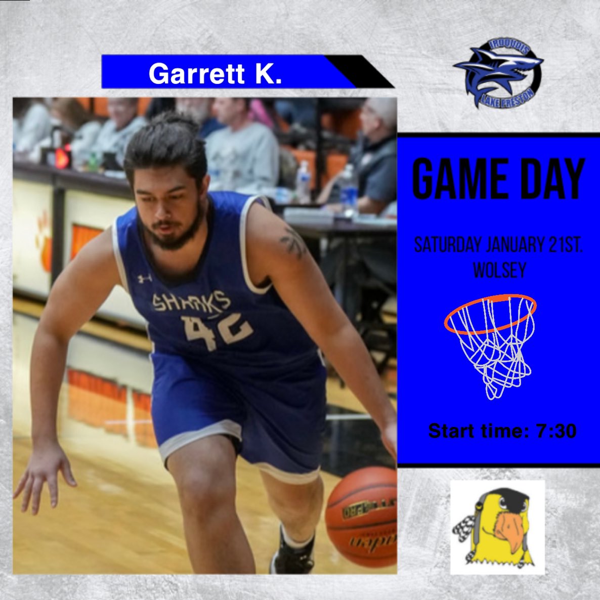 Game day! Sharks vs Warbirds!