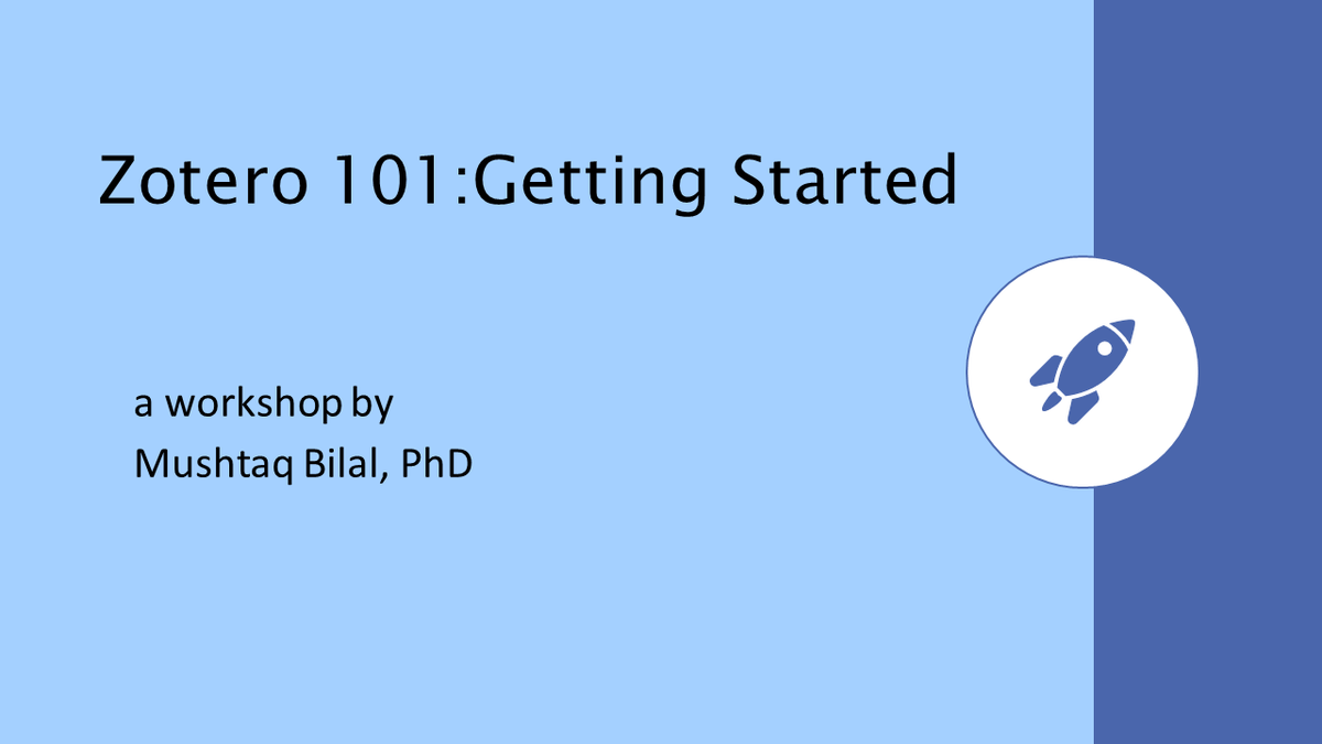MushtaqBilalPhD's tweet photo. Do you spend hours formatting your citations and references manually?

Do you know you can get it automated using a free tool called Zotero?

Register below for my Zotero Power User workshop if you want to learn how to do it.

https://t.co/VF2vUiGDCR https://t.co/ze0wO3Lgtk