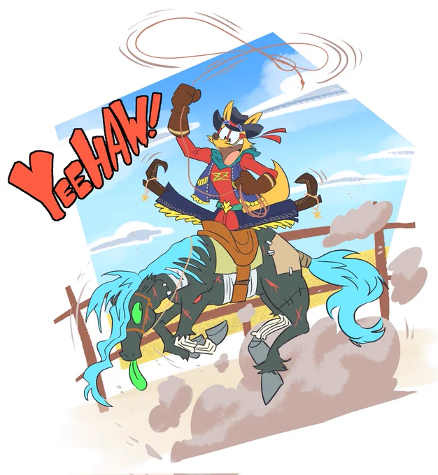 HI-DI-HOO! DINKY!!The best Naughty Prank cowboy in the west! 