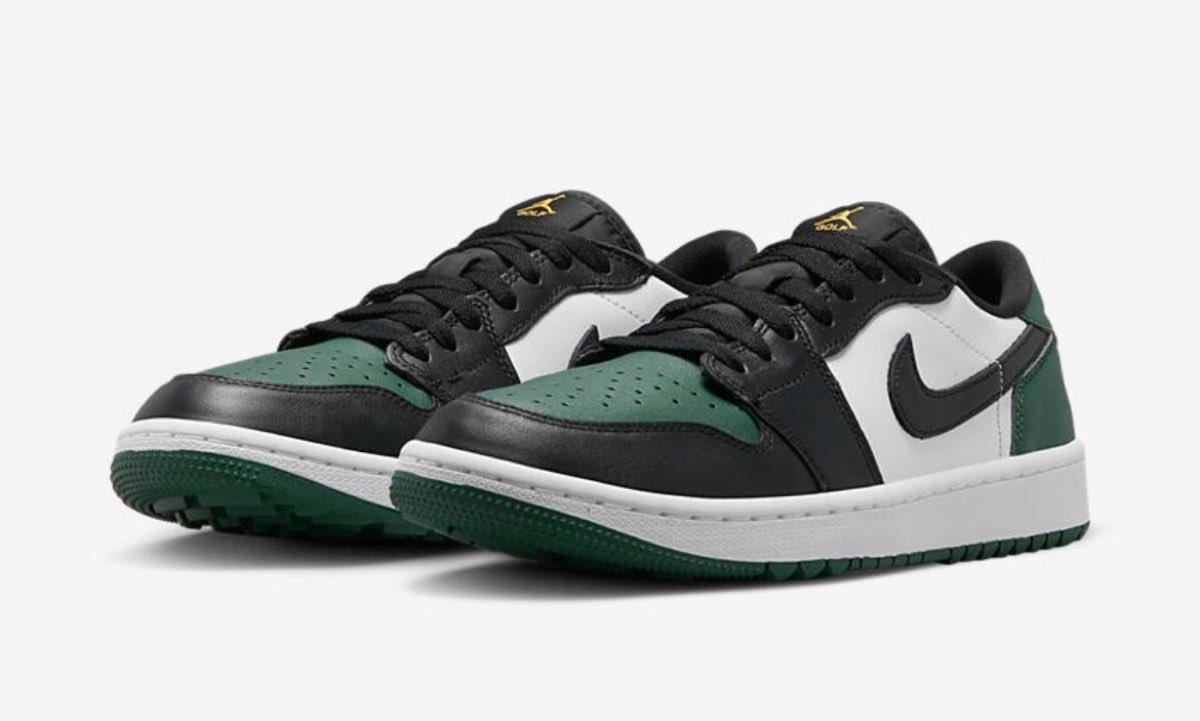 過去の名作を彷彿とさせる新作 Nike Air Jordan 1 Low Golf “Pine