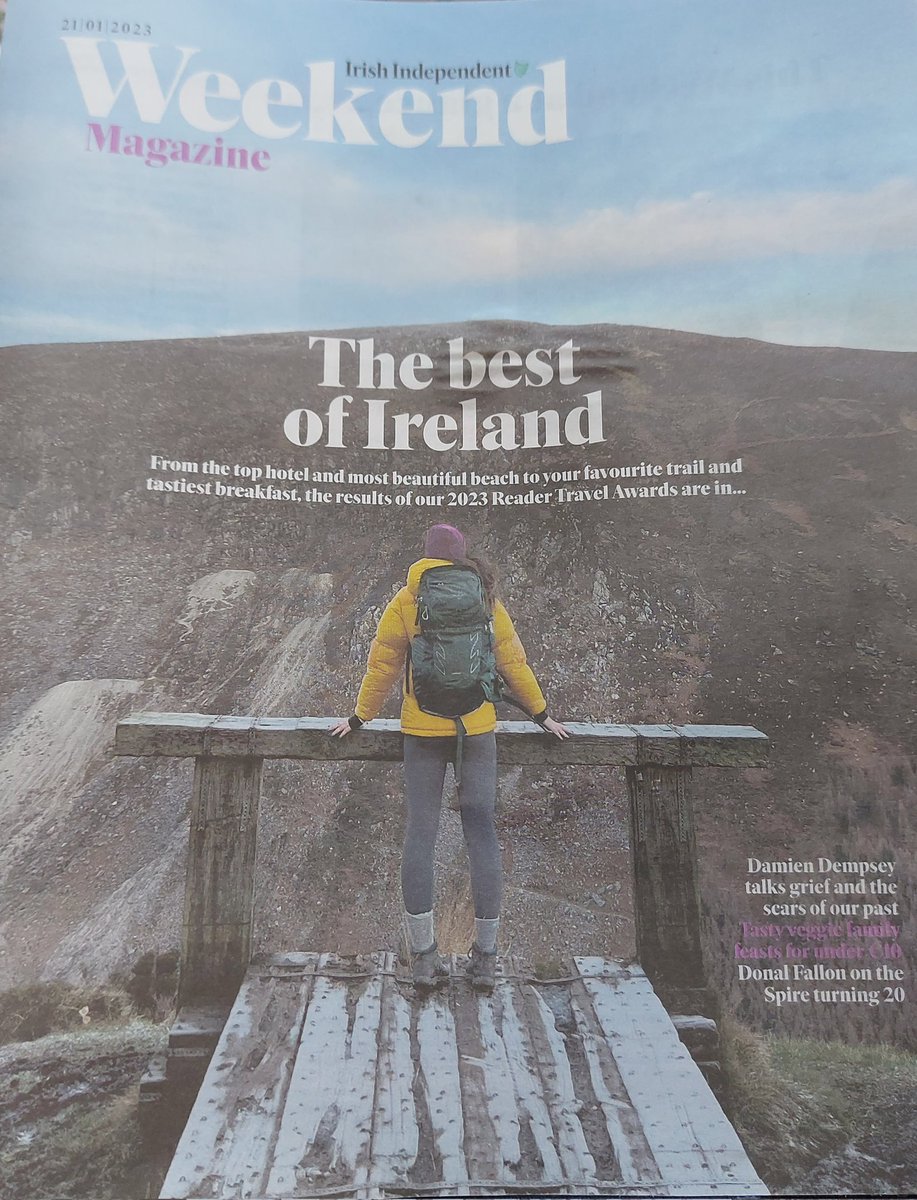 VisitBirr (@visit_birr) on Twitter photo Great representation from Co. Offaly in today's <a href="/Independent_ie/">Irish Independent</a> #readertravelawards with @birrcastledemesne, @kinnittybandb & Glenbarrow Eco Walk all featuring!
<a href="/visitbirr/">Jeremiah Hanks</a> <a href="/visitoffaly/">Offaly Tourism</a> <a href="/HeartlandsIRL/">Ireland's Hidden Heartlands</a> #keepdiscovering <a href="/ReviewIndo/">Irish Independent Review</a> @Indo_Travel <a href="/poloconghaile/">@poloconghaile</a> Great representation from Co. Offaly in today's <a href="/Independent_ie/">Irish Independent</a> #readertravelawards with @birrcastledemesne, @kinnittybandb & Glenbarrow Eco Walk all featuring!
<a href="/visitbirr/">Jeremiah Hanks</a> <a href="/visitoffaly/">Offaly Tourism</a> <a href="/HeartlandsIRL/">Ireland's Hidden Heartlands</a> #keepdiscovering <a href="/ReviewIndo/">Irish Independent Review</a> @Indo_Travel <a href="/poloconghaile/">@poloconghaile</a>