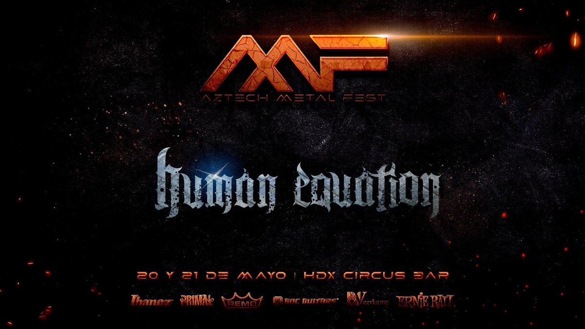 HumanEquationMx's tweet photo. #AztechMetalFest !!!!!! https://t.co/hywZhzCTbf