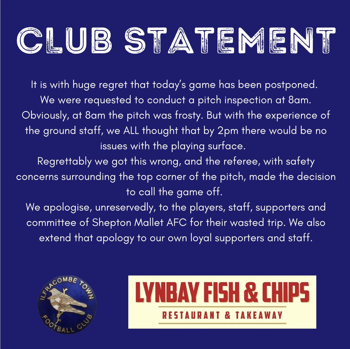 Club Statement 👇