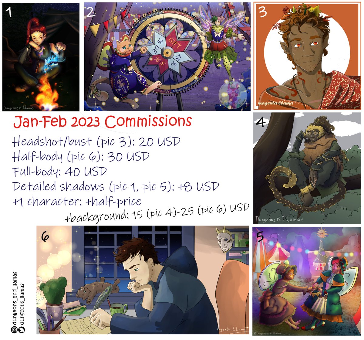 dungeons_llamas's tweet photo. #artcommissions #commissionsopen #CommissionSheet #illustration #digitalart #dnd #pathfinder #rpg #dungeonsanddragons #originalcharacters #oc #npc https://t.co/wWX4veIWne
