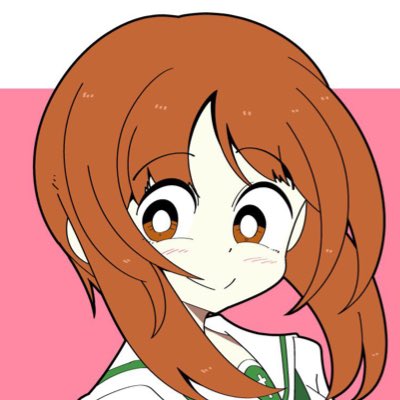 nishizumi miho 1girl solo ooarai school uniform school uniform white pupils bright pupils brown hair  illustration images