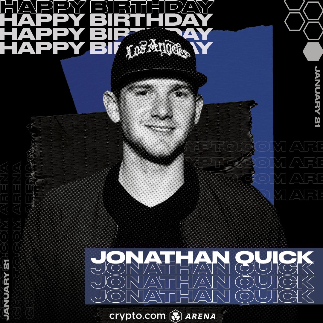 Happy Birthday to the LA Kings very own, Jonathan Quick!   