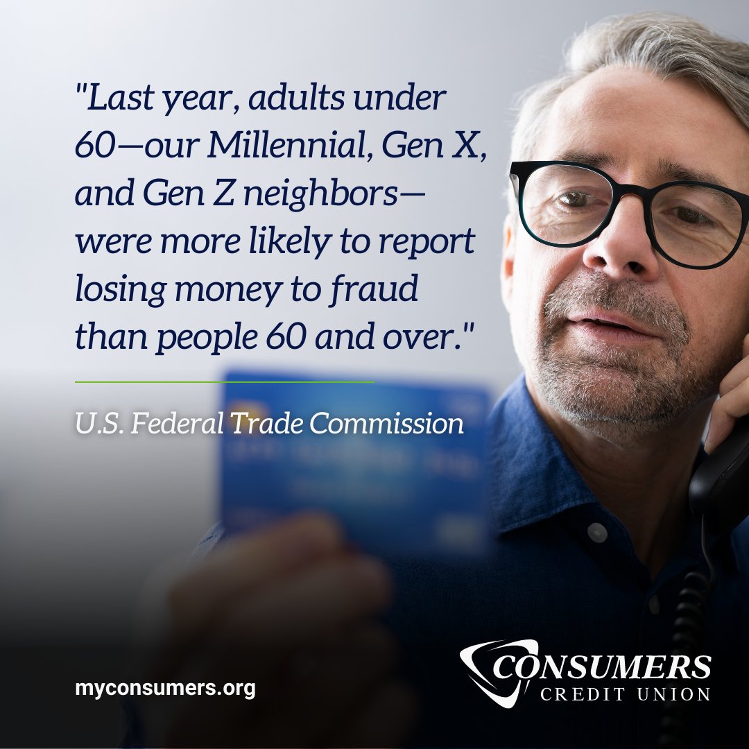 We are all at risk of fraud. It’s crucial that we report scams when we know of them. Let’s stay one step ahead of the fraudsters. Please report scams here: reportfraud.ftc.gov/#/