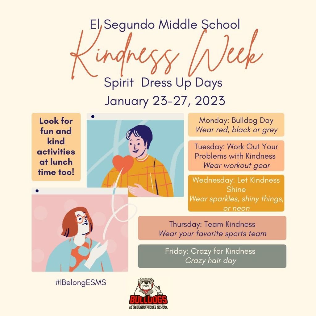 ESMS Kindness Week
January 23-27
#IBelongESMS