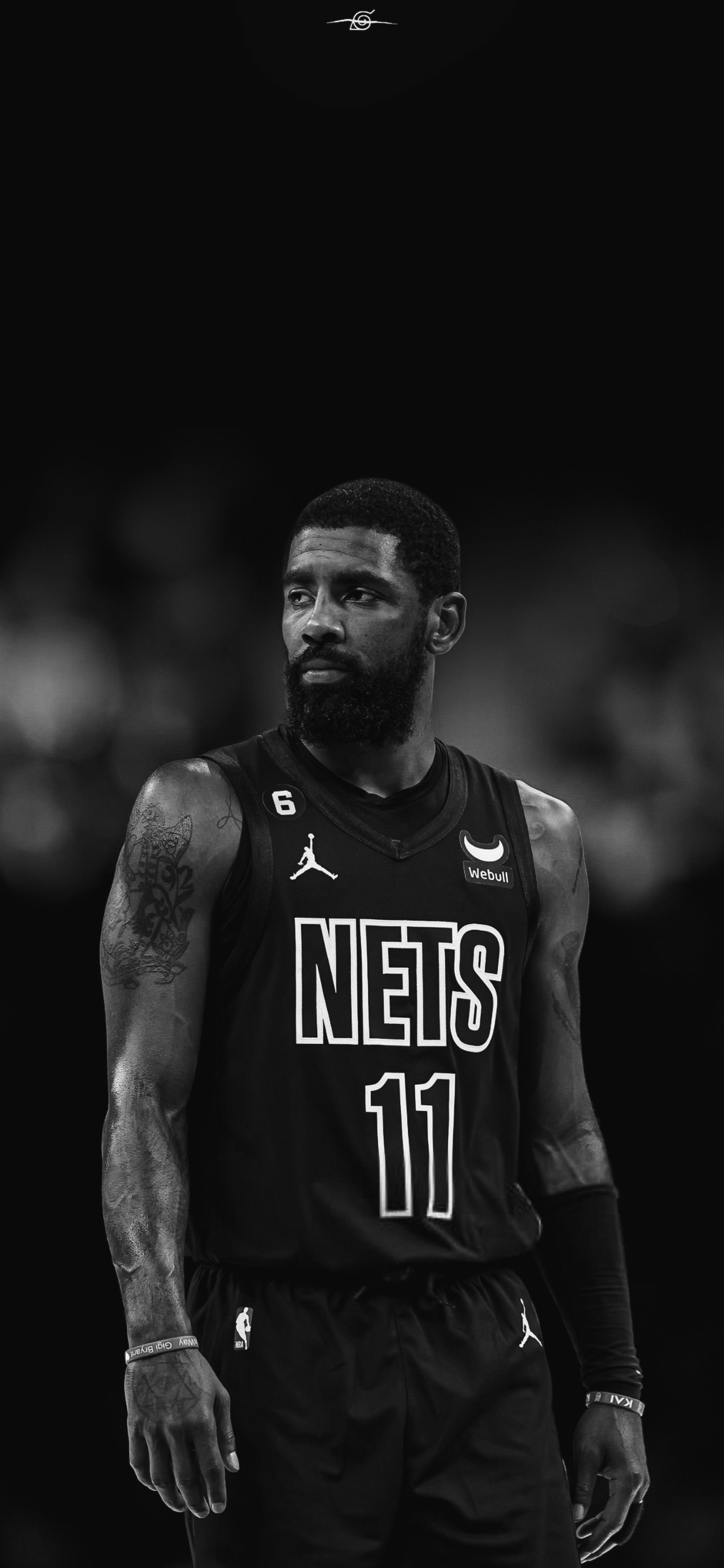 on X Wallpaper Kyrie Irving B W NetsWorld https t YLBHVA5Ntu X