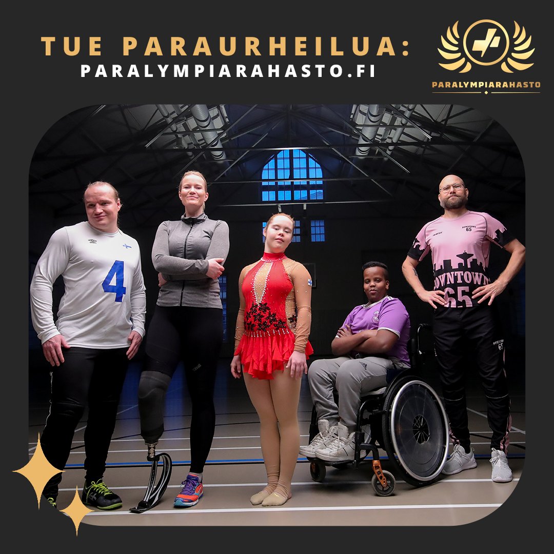 Lukemattomat suomalaiset ovat osoittaneet solidaarisuuttaan paraurheilun painiessa taloudellisten ongelmien keskellä. Moni on tehnyt lahjoituksen Paralympiarahastoon ja siitä olemme äärimmäisen kiitollisia!

Paralympiarahastoon on helppo lahjoittaa: paralympiarahasto.fi
