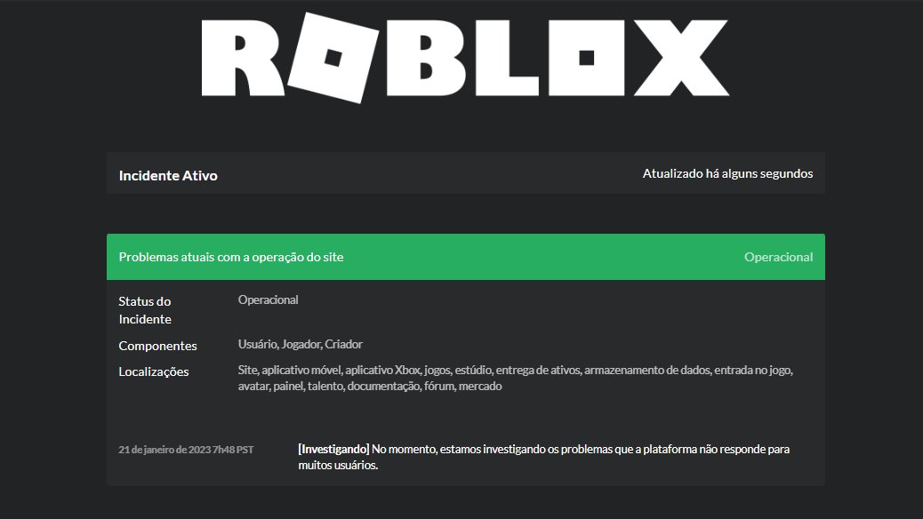 Roblox diz ter solução para problema que deixa plataforma fora do