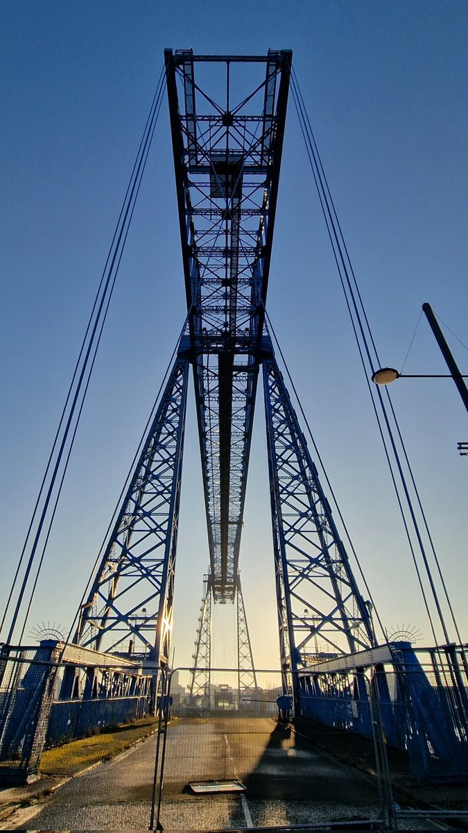 It's been a #transporterbridge #Middlesbrough sort of day. 

#Teesside #IndustrialLandscape #TICCIHBrit #pastglories #herritage
#industrialarchitecture