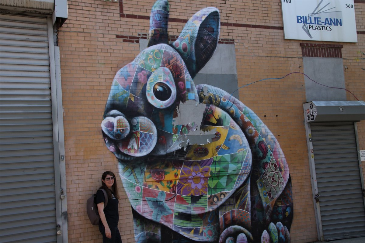 <a href="/MadHattersNYC/">Mad Hatters NYC</a> I love your street art guides!  <a href="/WAISItravelblog/">Stephanie Mayo</a> when we all get together Lynn has so many great spots for street art!
#streetart #NYC #YearOfRabbit