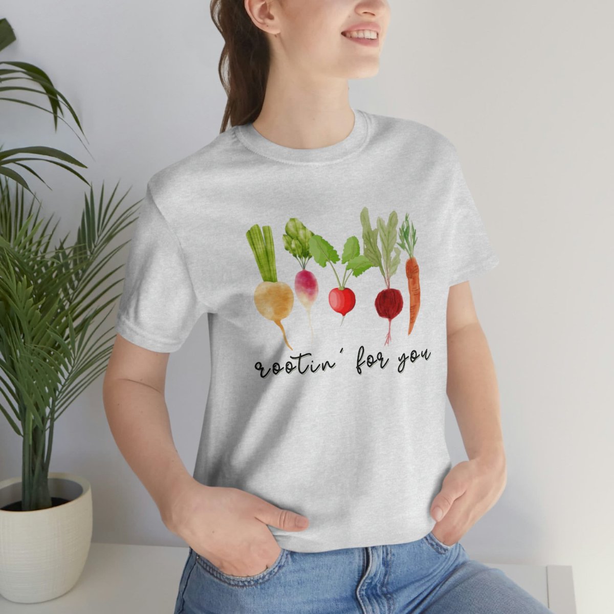 #plantingshirt #funnygardening #rootingforyou #springshirt #giftforgardener #gardeningshirt #giftforgardner #plantlovershirt etsy.me/3Ws38oD